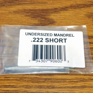 UNDERSZE MANDREL .222 SH