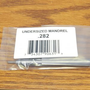 UNDERSIZE MANDREL .282