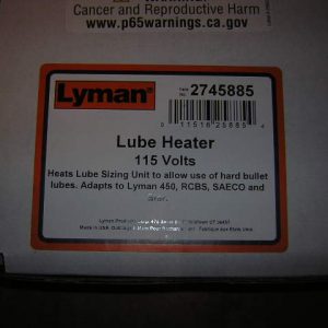 Lyman lube Heater 115 v Fit all sizers
