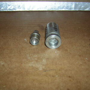 Lyman sizing die 457 with top punch 374