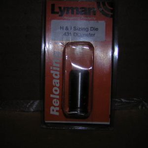 Lyman sizing Die # .431