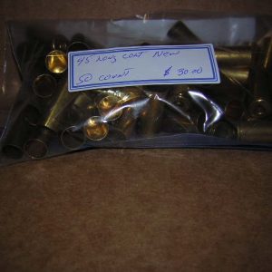 Brass 45 Long Colt 50 Cases per bag