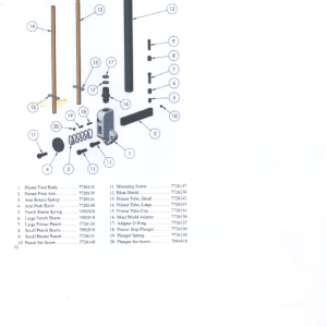 Spring Plunger auto primer feed #7726145